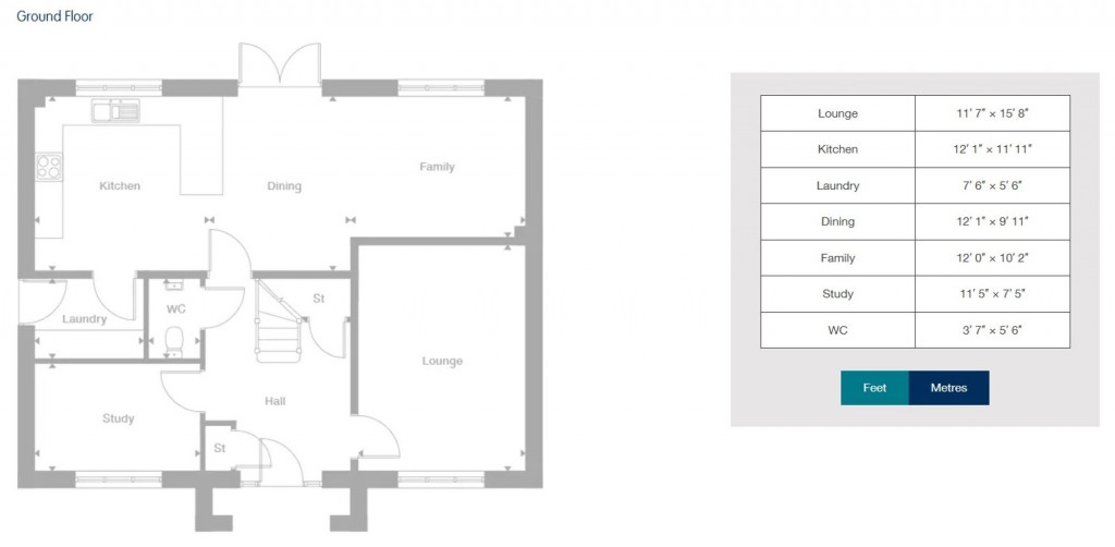 Floorplans For Old Broyle Road, Chichester, PO19