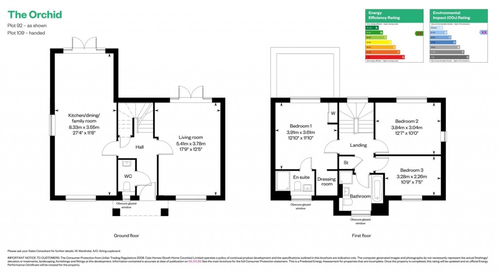 Floorplans For Tawny Owl Way, Chichester, PO18