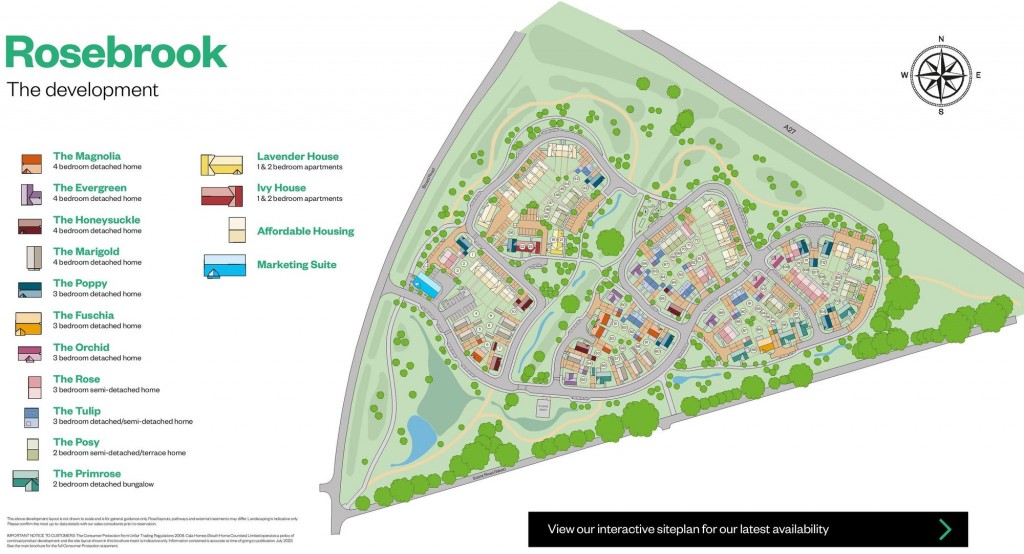 Floorplans For Tawny Owl Way, Chichester, PO18