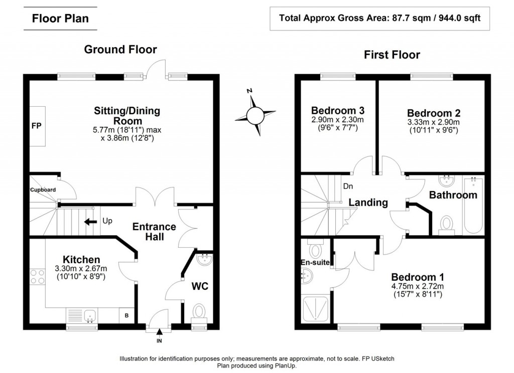 Floorplans For Brookley Road, Brockenhurst, SO42
