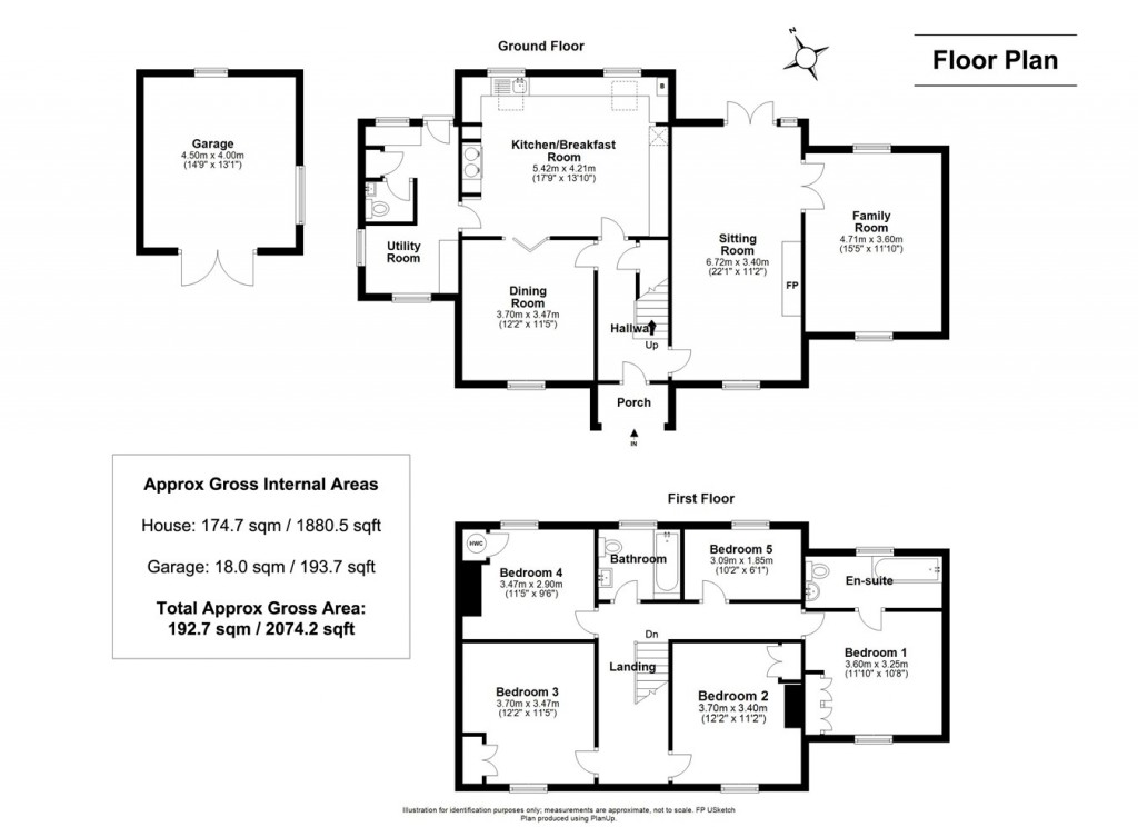 Floorplans For Balmer Lawn Road, Brockenhurst, SO42