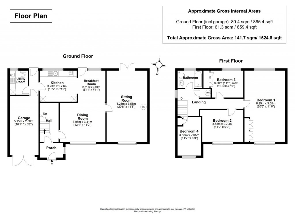 Floorplans For Stanford Rise, Sway, Lymington, SO41