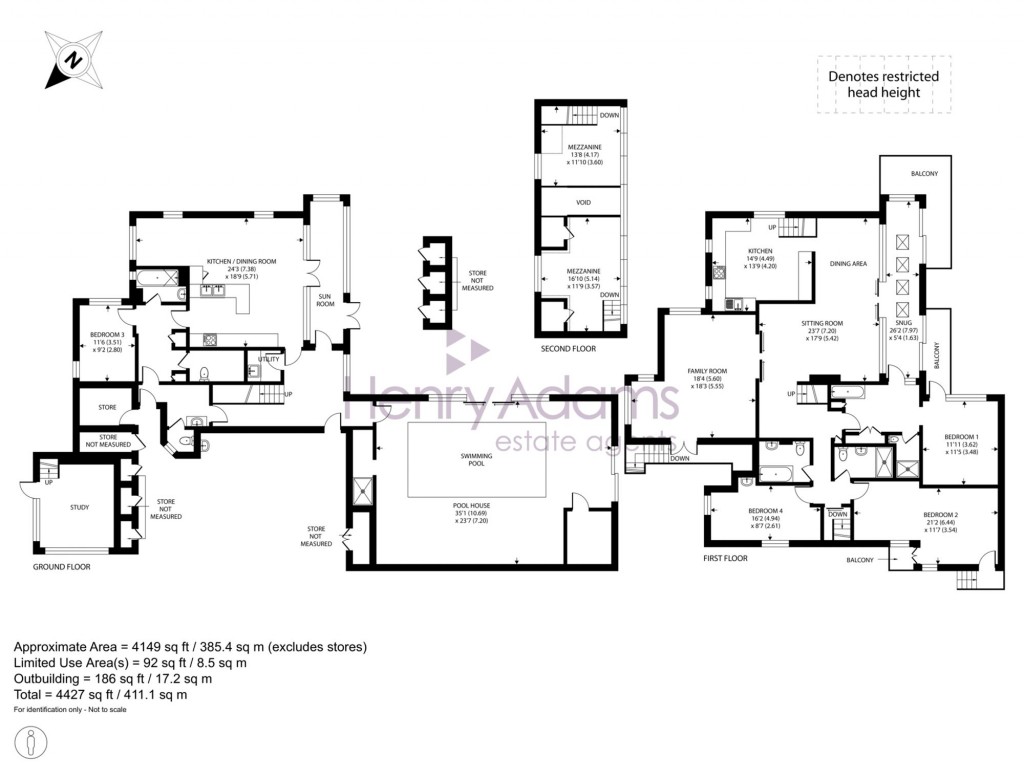 Floorplans For Winchester Road, Petersfield, GU32