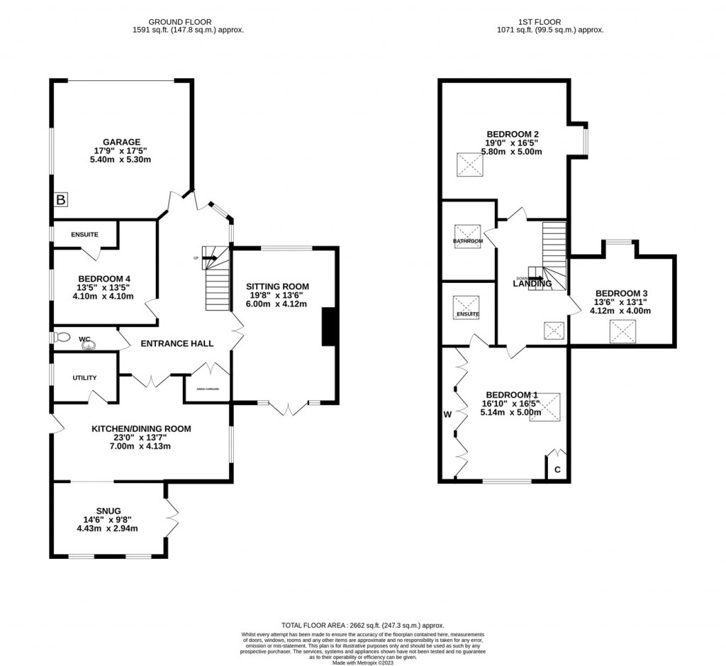 Floorplans For Struan Gardens, Ashley Heath, Ringwood, BH24