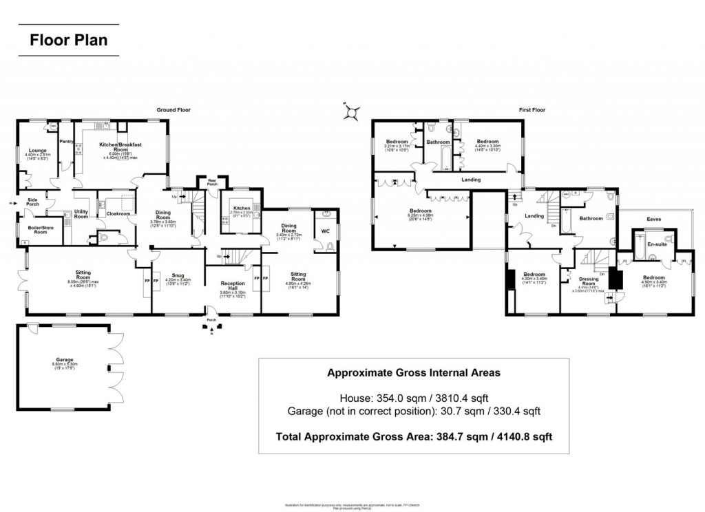 Floorplans For Rhinefield Road, Brockenhurst, SO42