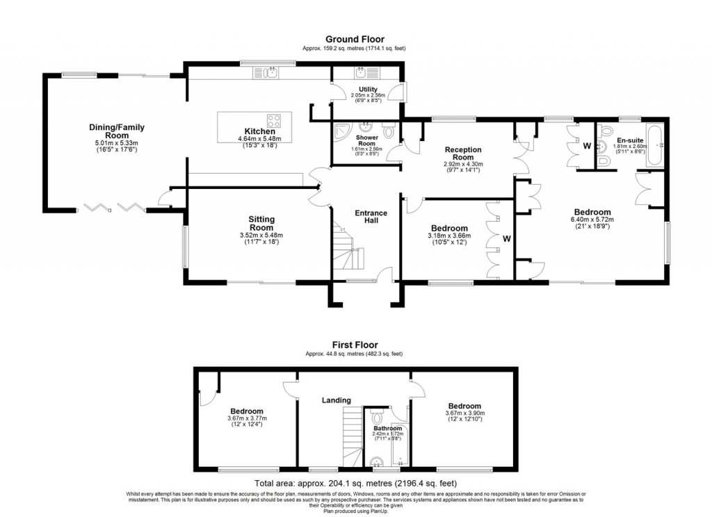 Floorplans For Ashley Drive South, Ashley Heath, Ringwood, BH24