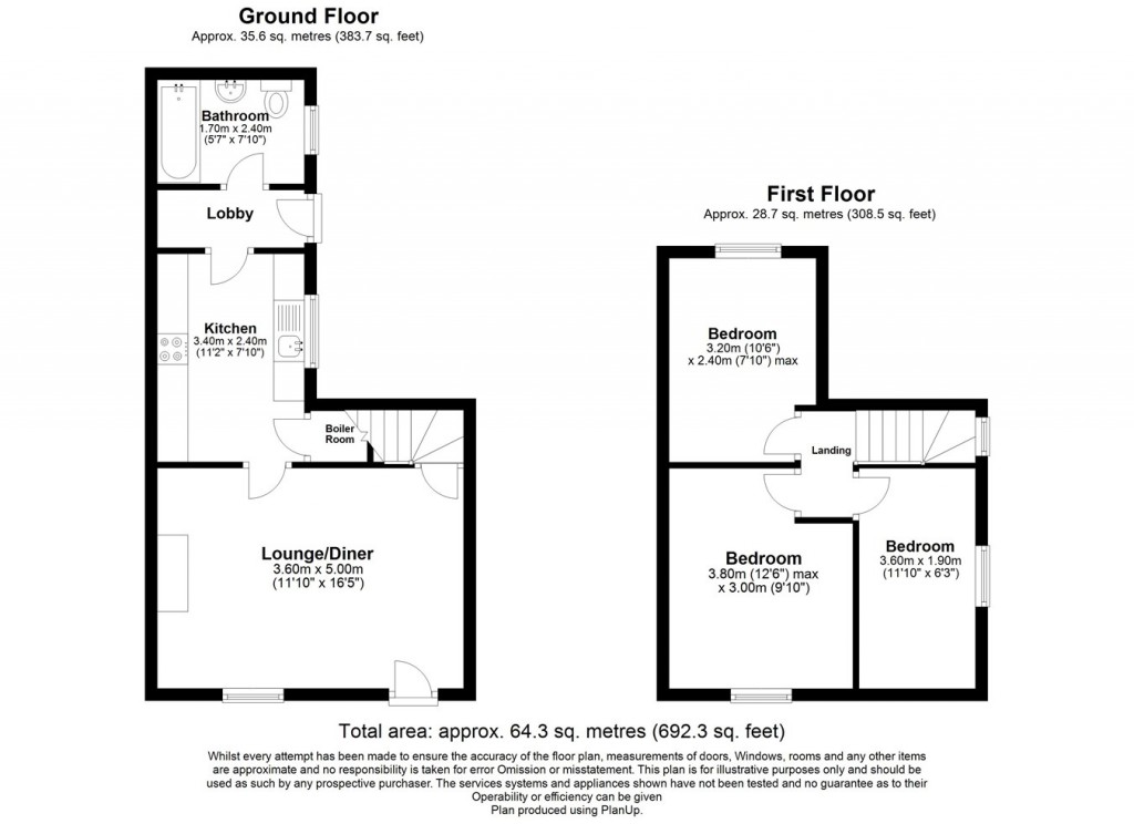 Floorplans For Castle Street, Cranborne, Wimborne, BH21