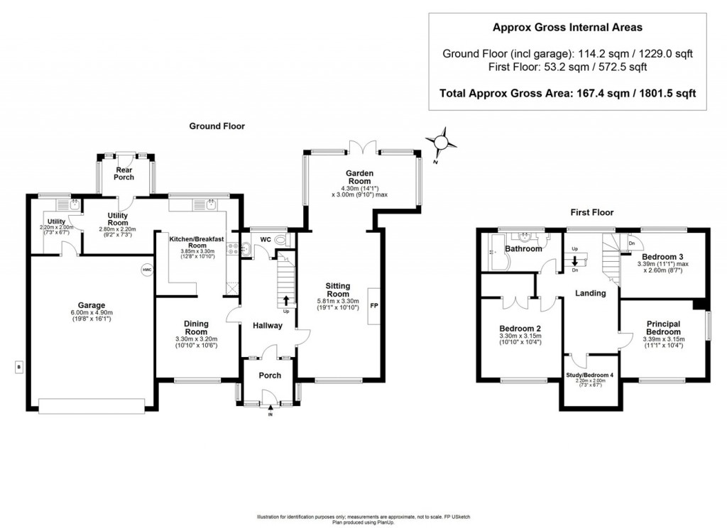 Floorplans For Heath Lane, East Boldre, Brockenhurst, SO42