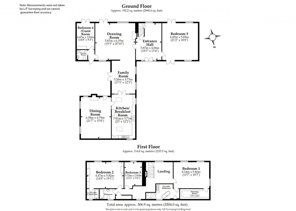 Floorplans For Harbridge Court, Somerley, Ringwood, BH24