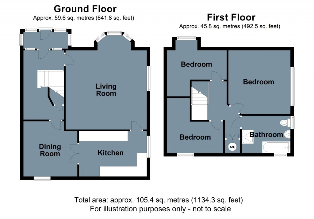 Floorplans For Stonestile Lane, Hastings, East Sussex