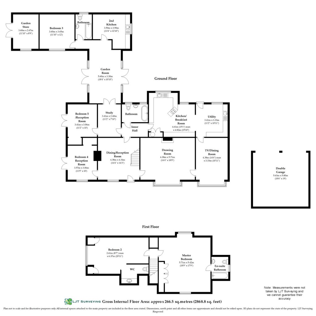 Floorplans For Hightown Hill, Ringwood, BH24