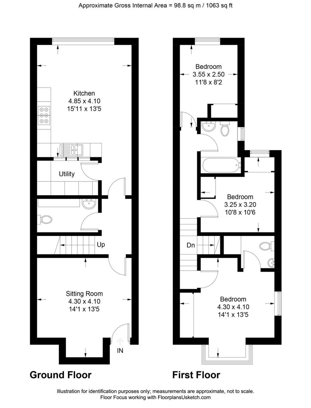 Floorplans For Meerut Road, Brockenhurst, SO42