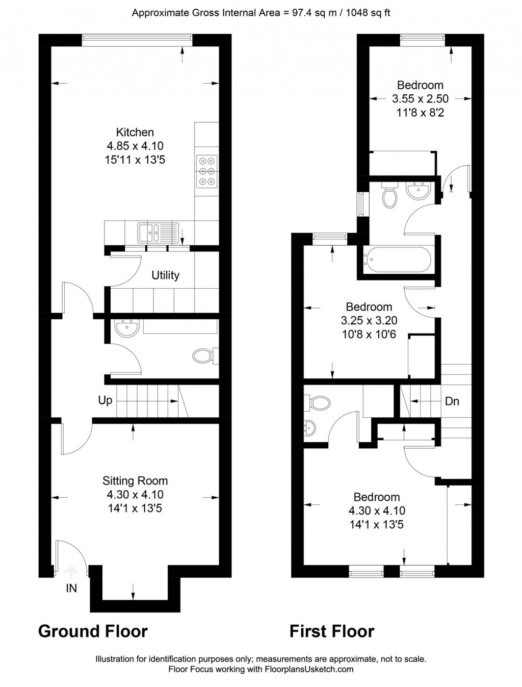 Floorplans For Meerut Road, Brockenhurst, SO42