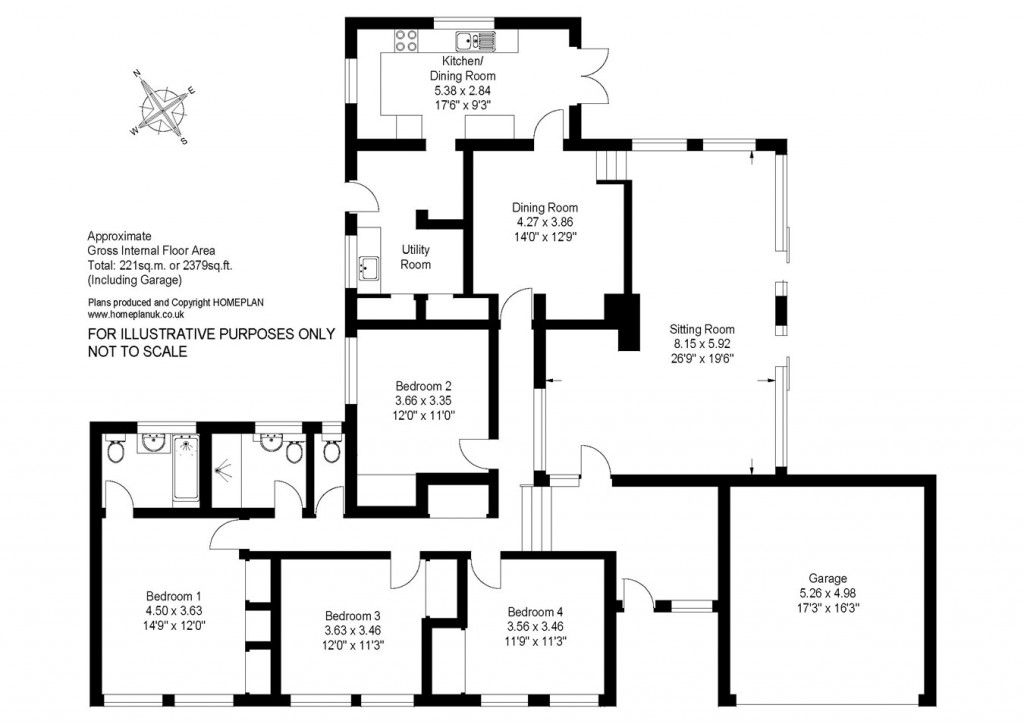 Floorplans For Dock Lane, Beaulieu, Brockenhurst, SO42