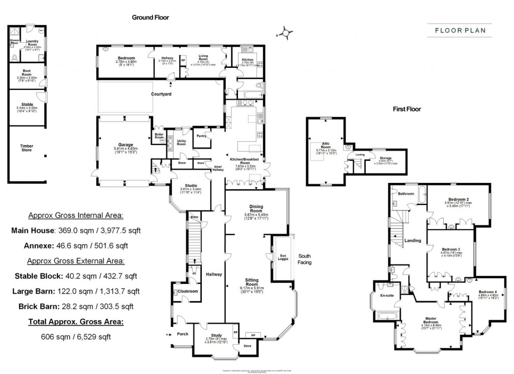 Floorplans For Setley, Brockenhurst , SO42