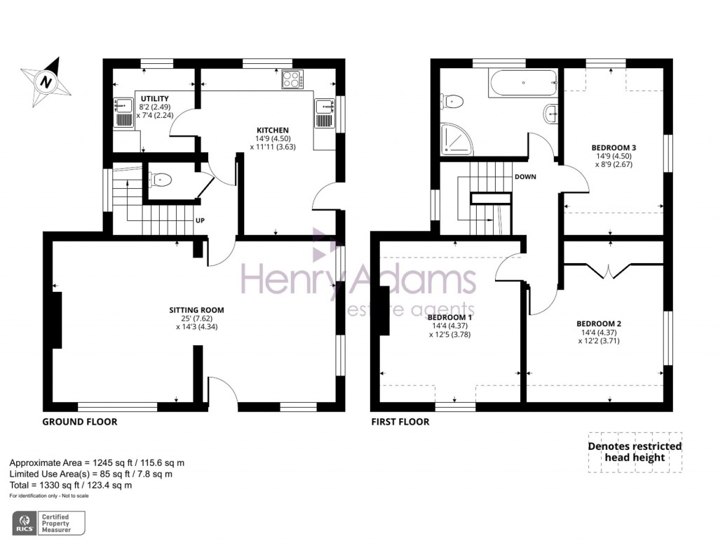 Floorplans For Rogate, Petersfield, GU31