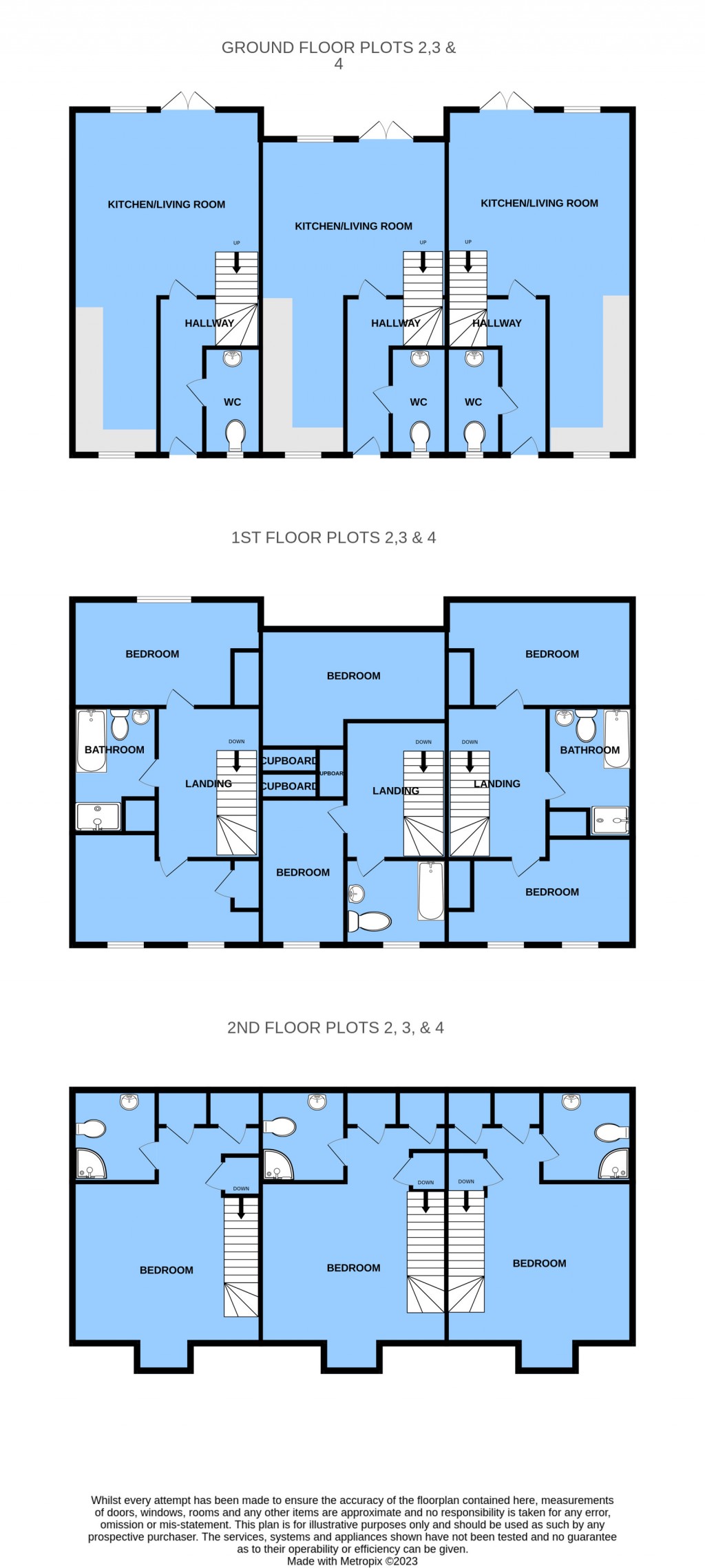Floorplans For Bradshaw Close, Guestling, East Sussex
