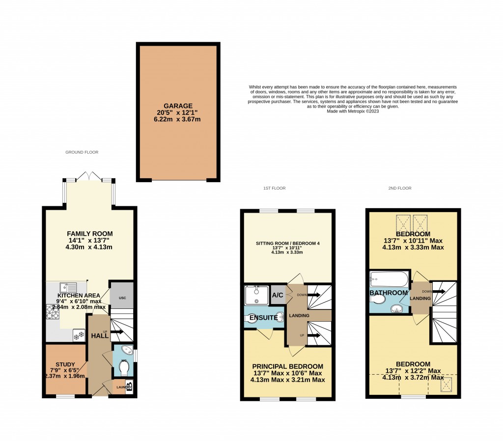 Floorplans For Penleigh Road, Wells, Somerset