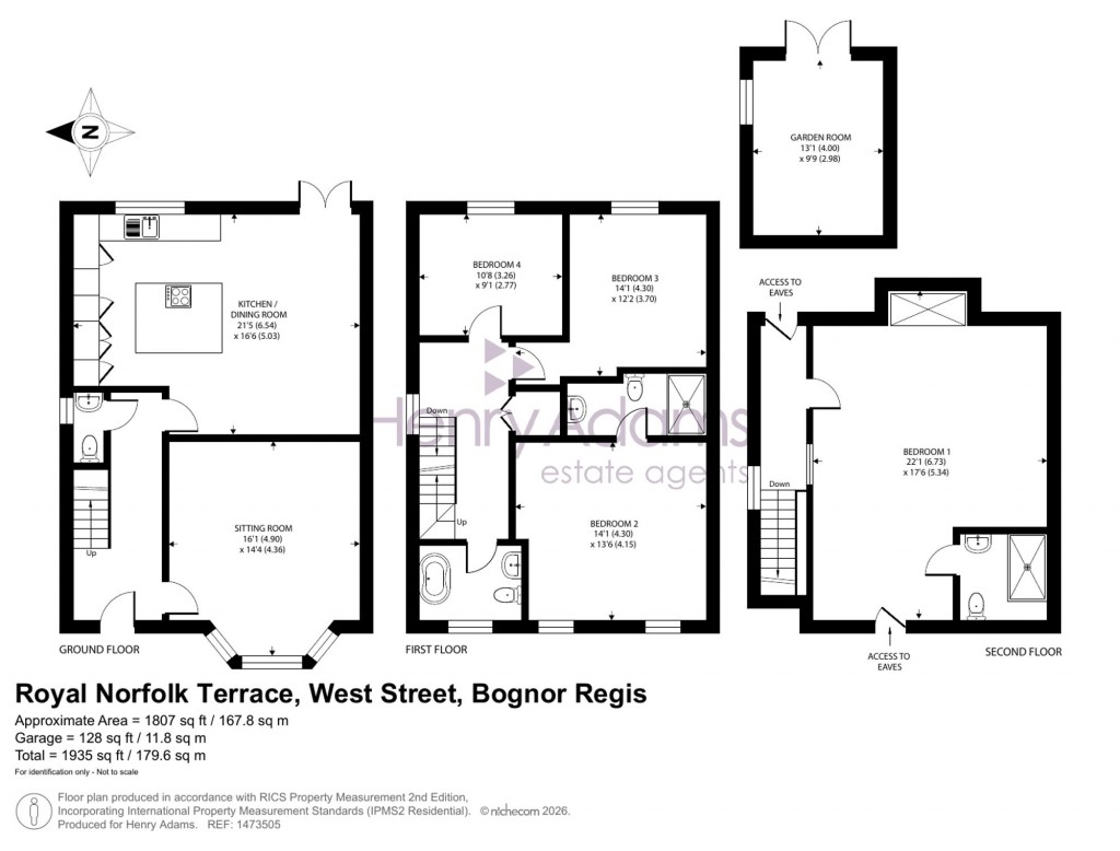 Floorplans For West Street, Bognor Regis, PO21