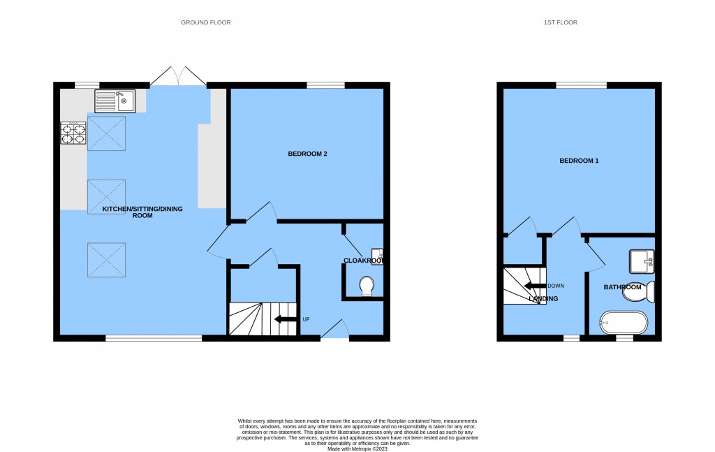 Floorplans For Worsham Lane, BEXHILL on SEA, East Sussex