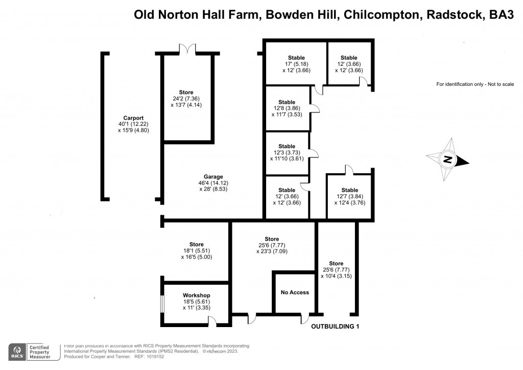 Floorplans For Chilcompton, Radstock, Somerset