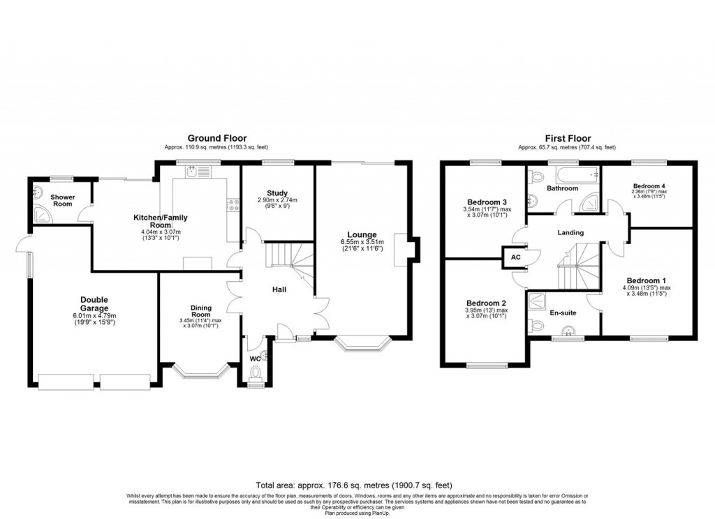 Floorplans For Ashley Close, Ringwood, BH24