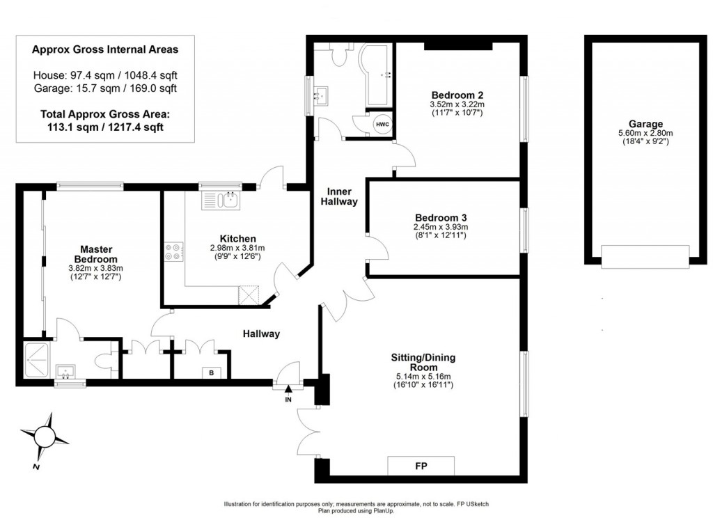 Floorplans For Angel Lane, Ashley Clinton, New Milton, BH25