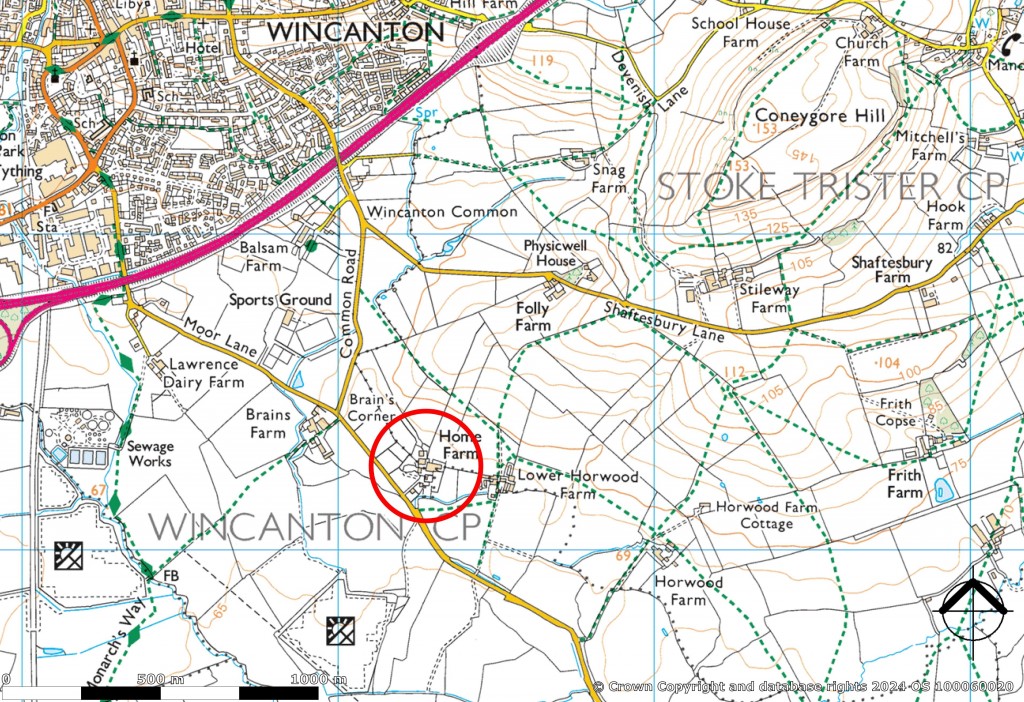 Floorplans For Horwood, Wincanton, Somerset