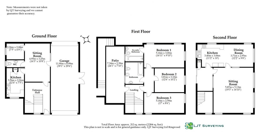 Floorplans For Avon Castle Drive, Ringwood, BH24