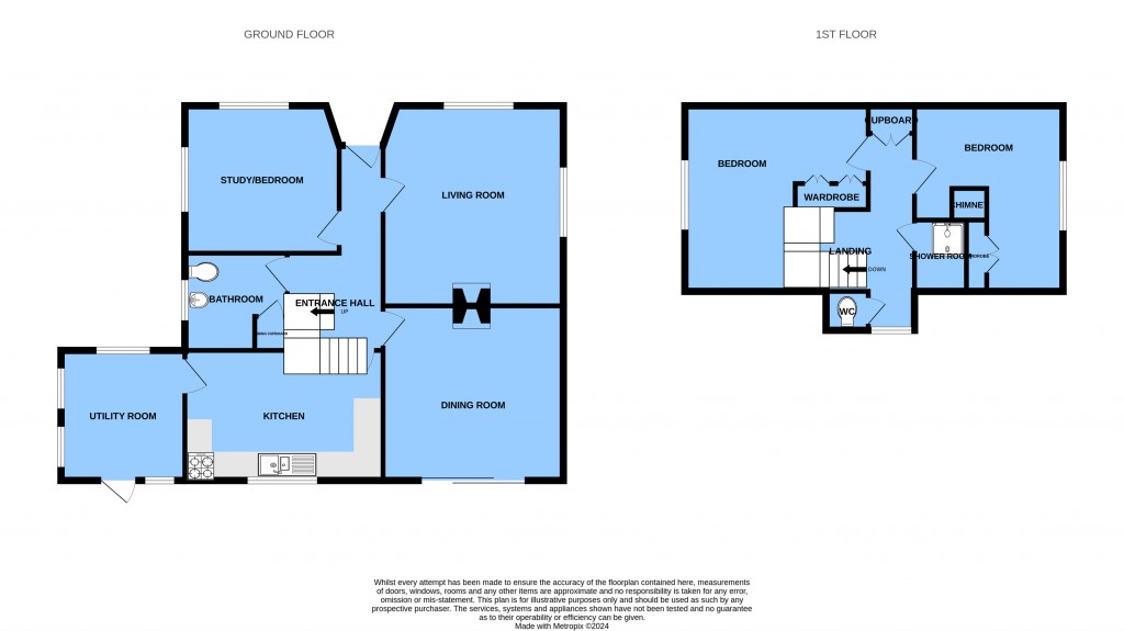 Floorplans For The Green, Catsfield, East Sussex