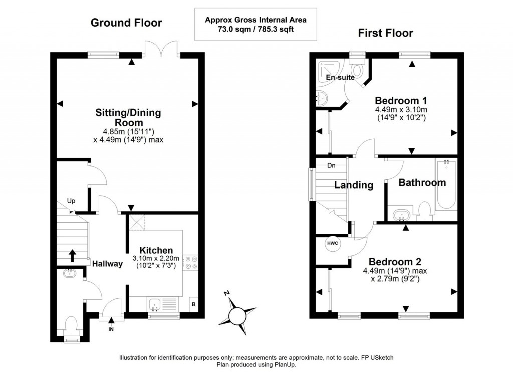 Floorplans For Ramley Road, Lymington, SO41