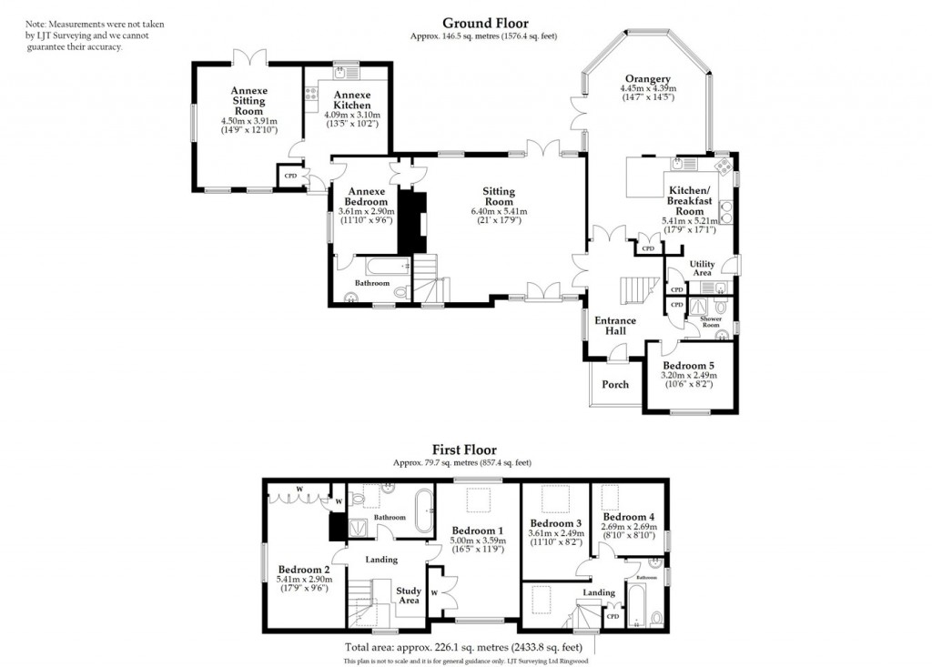 Floorplans For North Gorley, Fordingbridge, SP6