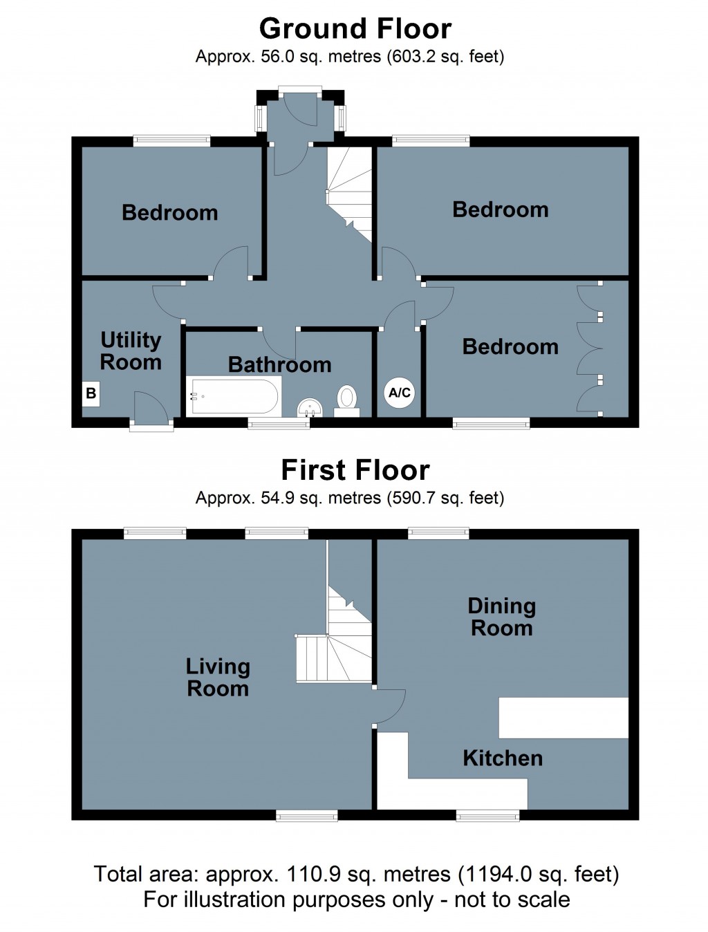 Floorplans For The Street, Sedlescombe, East Sussex
