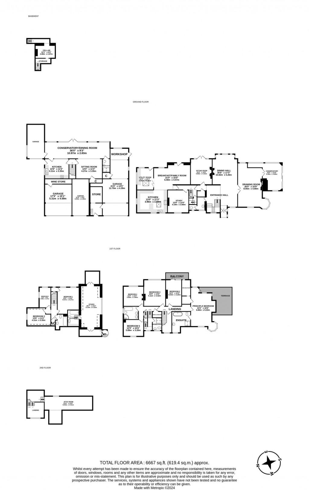 Floorplans For Stuckton, Fordingbridge, SP6