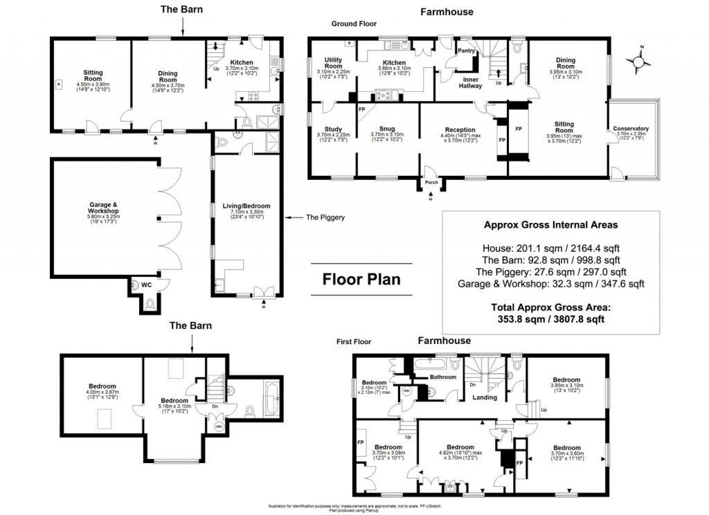 Floorplans For Lymington Road, Brockenhurst, SO42