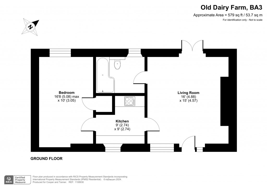 Floorplans For Stratton-on-the-Fosse, Stratton-on-the-Fosse, Radstock, Somerset