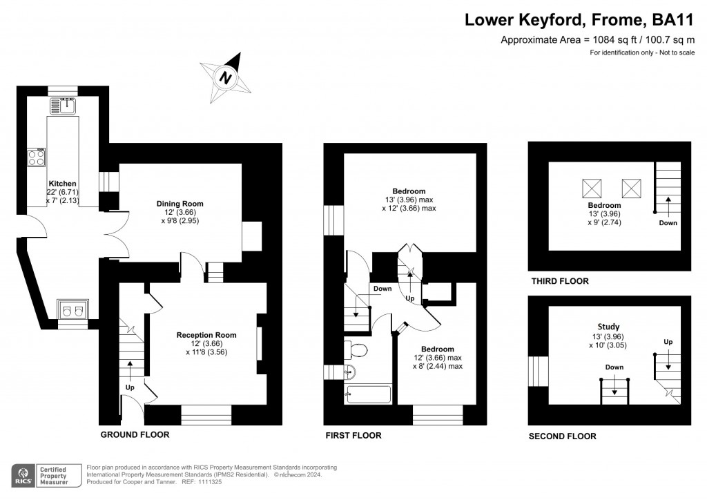 Floorplans For Lower Keyford, Frome, Somerset