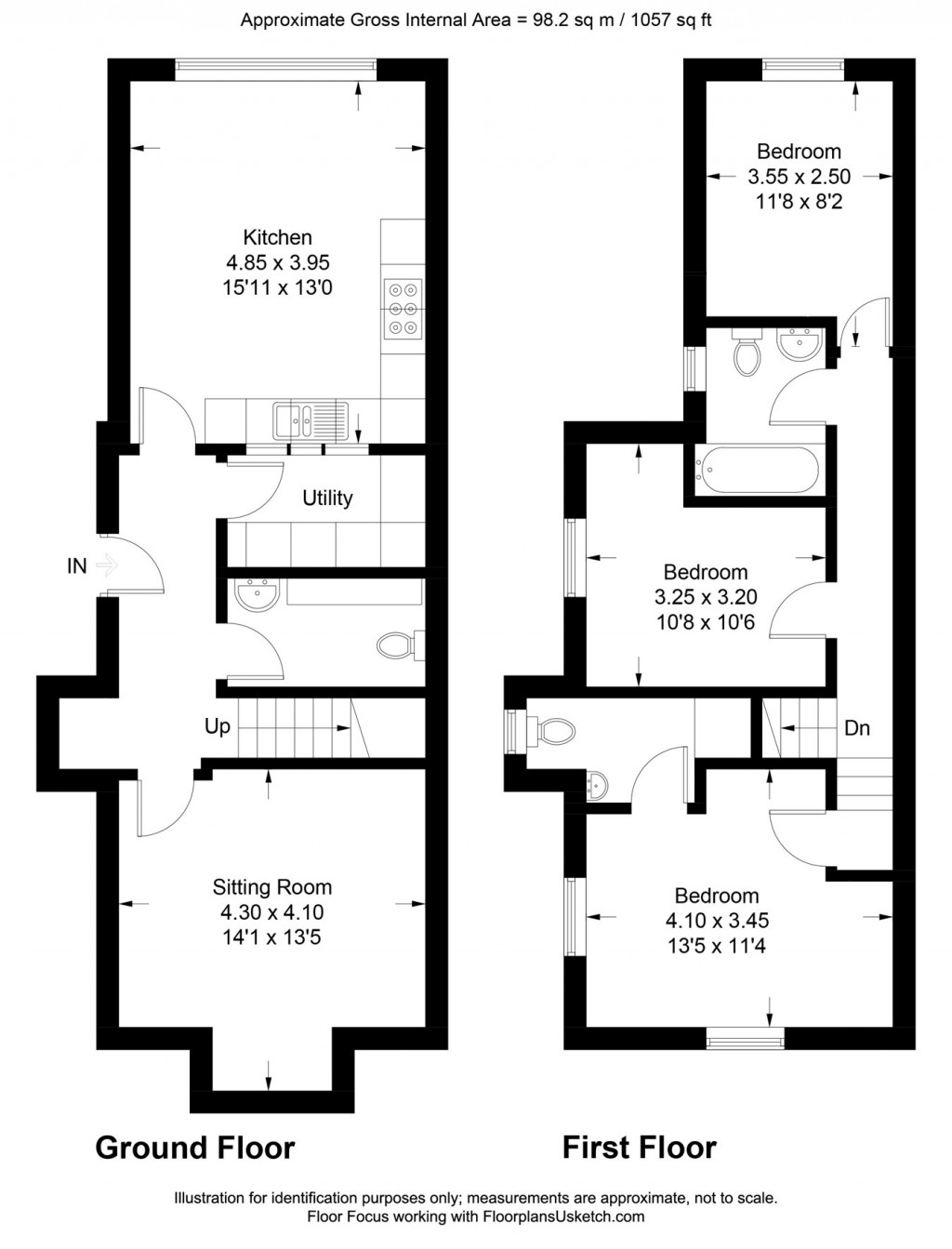 Floorplans For Meerut Road, Brockenhurst, SO42