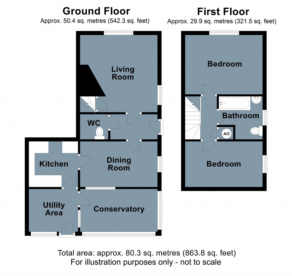 Floorplans For Northbridge Street, Robertsbridge, East Sussex