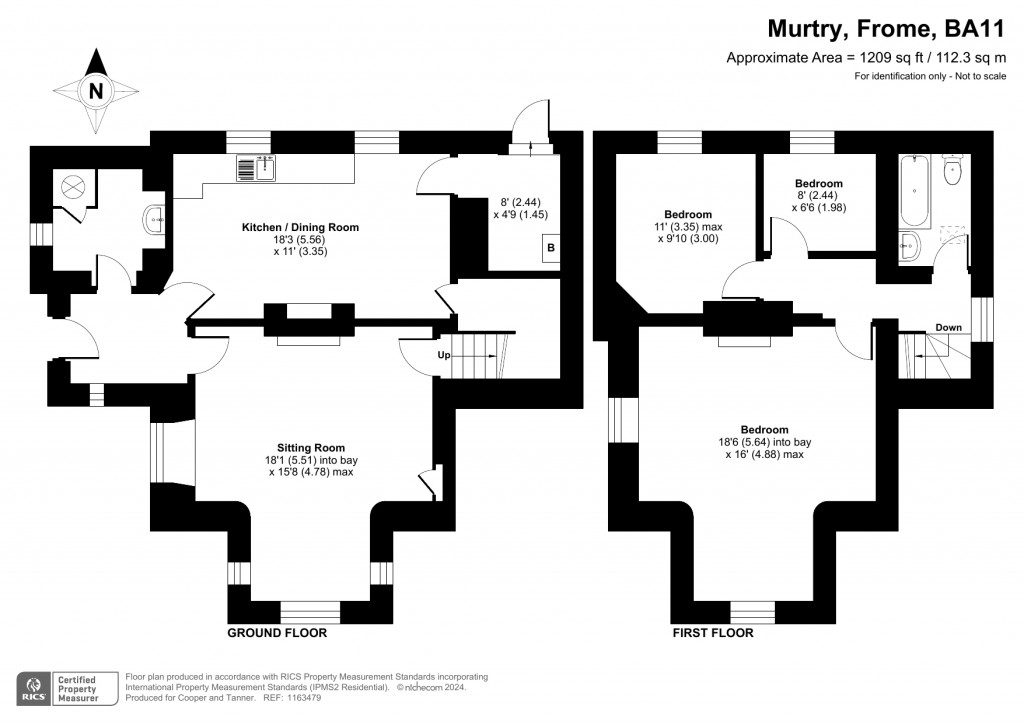 Floorplans For Orchardleigh, Frome, Somerset