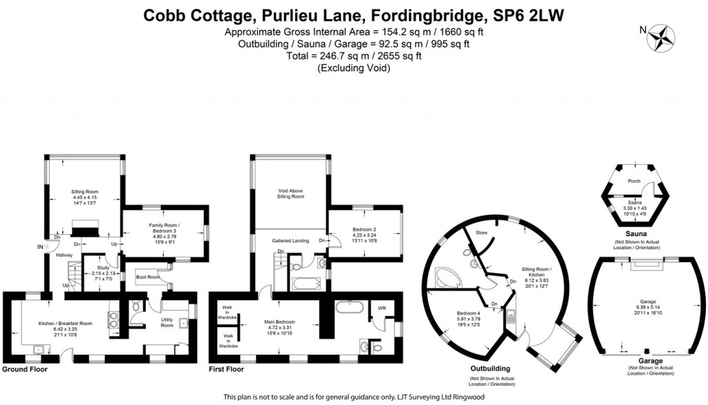 Floorplans For Purlieu Lane, Godshill, Fordingbridge, SP6