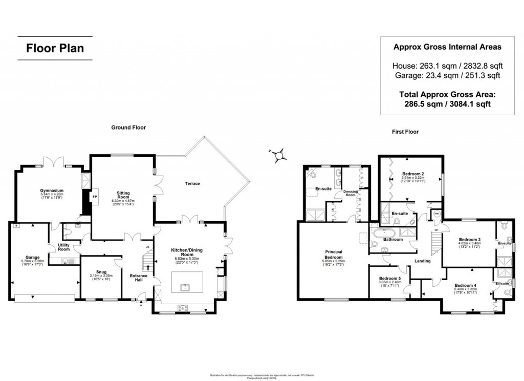Floorplans For New Forest Drive, Brockenhurst, SO42
