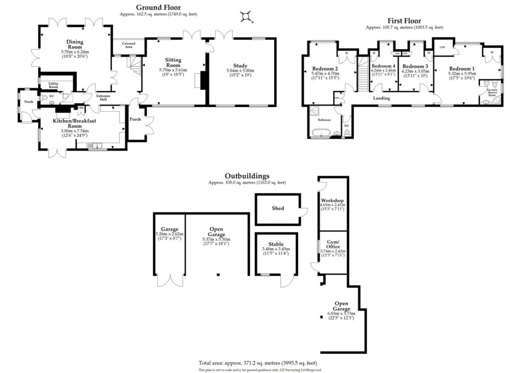 Floorplans For Crow Hill, Crow, Ringwood, BH24