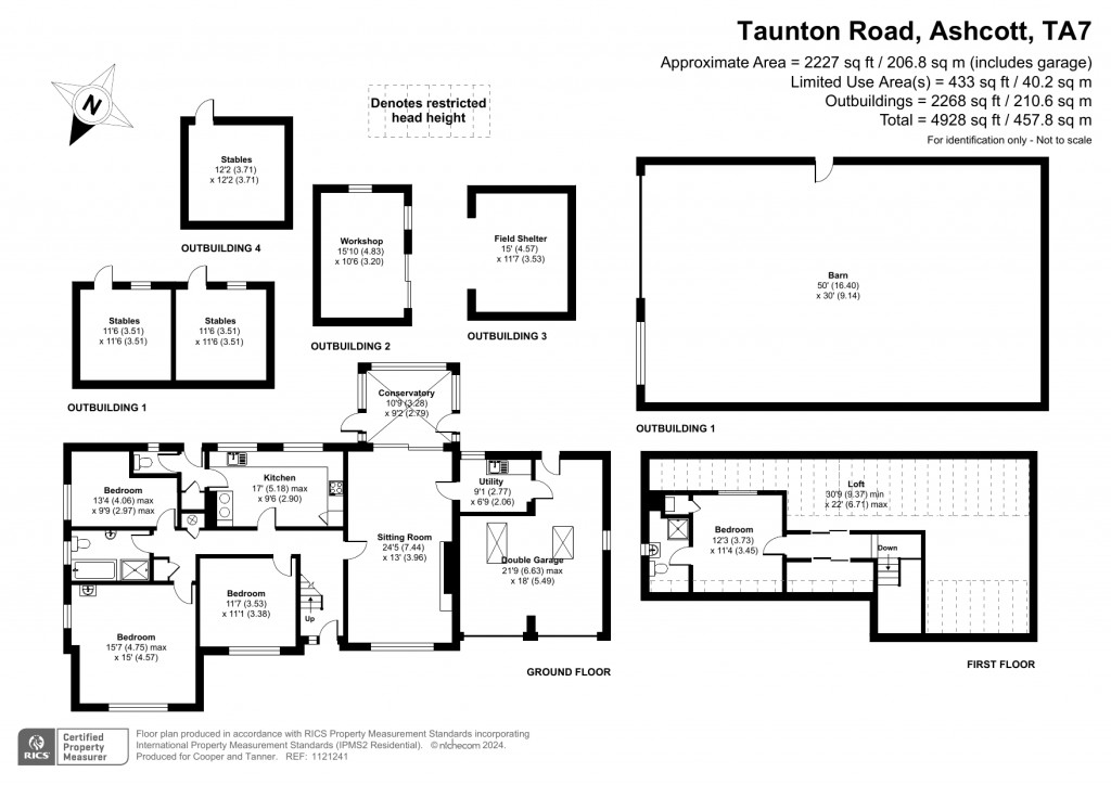 Floorplans For Taunton Road, Ashcott, Somerset