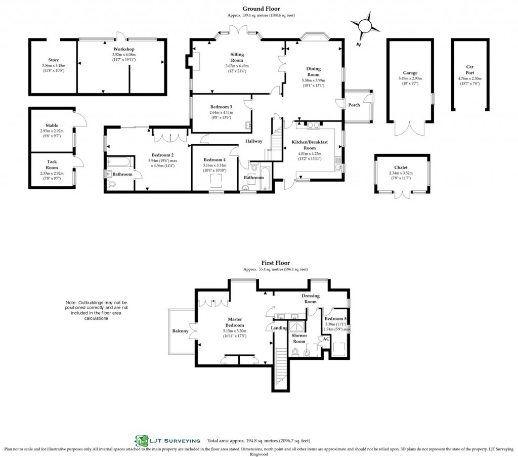 Floorplans For Gorley Lynch, Fordingbridge, SP6