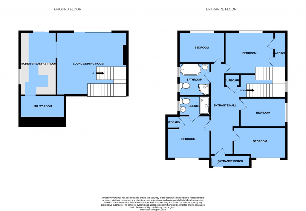 Floorplans For Upper Glen Road, St Leonards-on-Sea, East Sussex