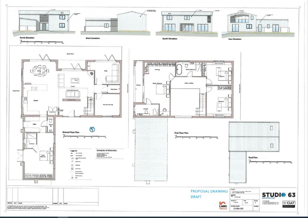 Floorplans For Church Lane, Loxton, Somerset
