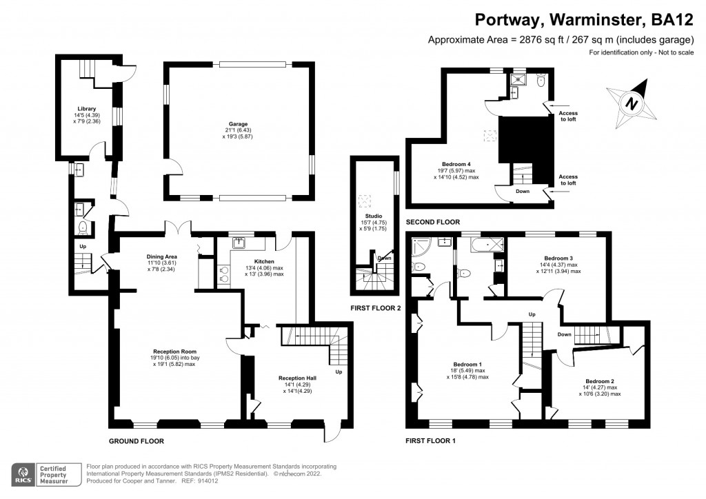 Floorplans For Portway, Warminster
