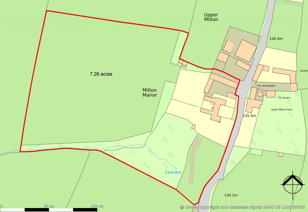Floorplans For Upper Milton, Wells, Somerset