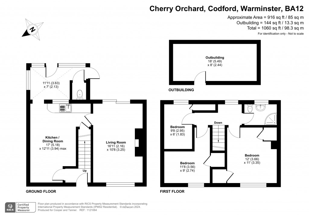 Floorplans For Codford, Wiltshire